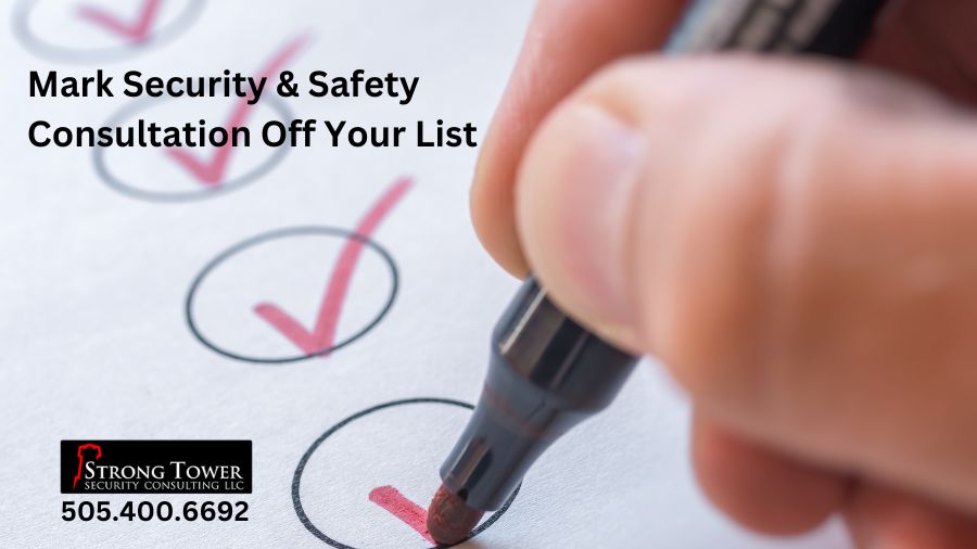 Mark Security & Safety Consultation Off Your List